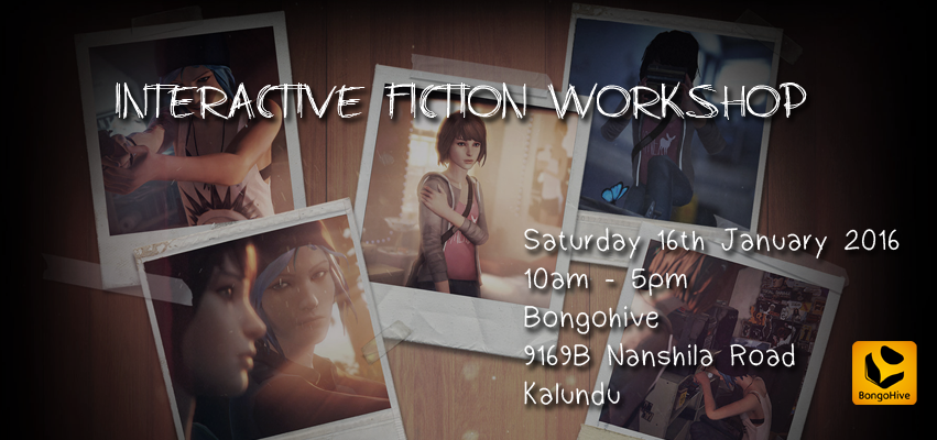 Interactive Fiction Workshop baner